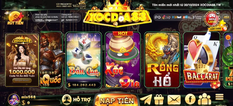 Xocdia88 | Link tải Xocdia88.com +99USDT | Mừng Lễ 30/4 38 Kho game cược tại nhà cái đa dạng